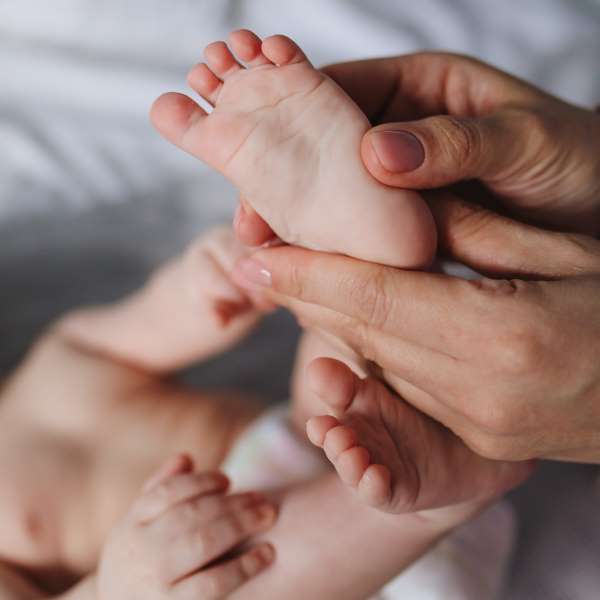 massage bébé